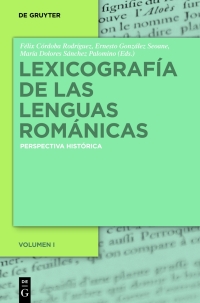 Cover image: Lexicografía de las lenguas románicas 1st edition 9783110310153