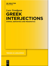 Cover image: Greek Interjections 1st edition 9783110339369