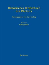 Cover image: Bibliographie 1st edition 9783110354126