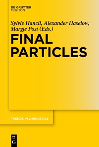 Omslagafbeelding: Final Particles 1st edition 9783110353808