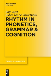 Cover image: Rhythm in Cognition and Grammar 1st edition 9783110377927