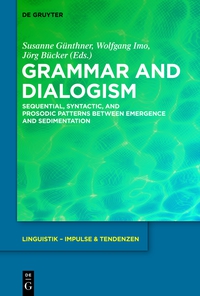 Imagen de portada: Grammar and Dialogism 1st edition 9783110357967