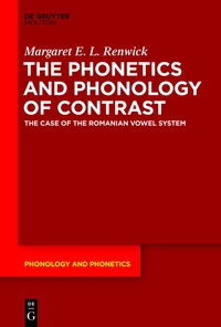 Imagen de portada: The Phonetics and Phonology of Contrast 1st edition 9783110362152
