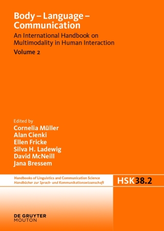 Cover image: Body - Language - Communication. Volume 2 1st edition 9783110300802
