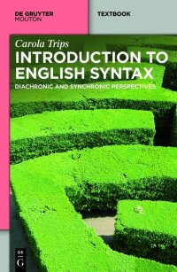 Imagen de portada: English Syntax in Three Dimensions 1st edition 9783110289848