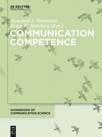 Cover image: Communication Competence 1st edition 9783110317053