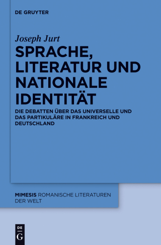 Cover image: Sprache, Literatur und nationale Identität 1st edition 9783110340365