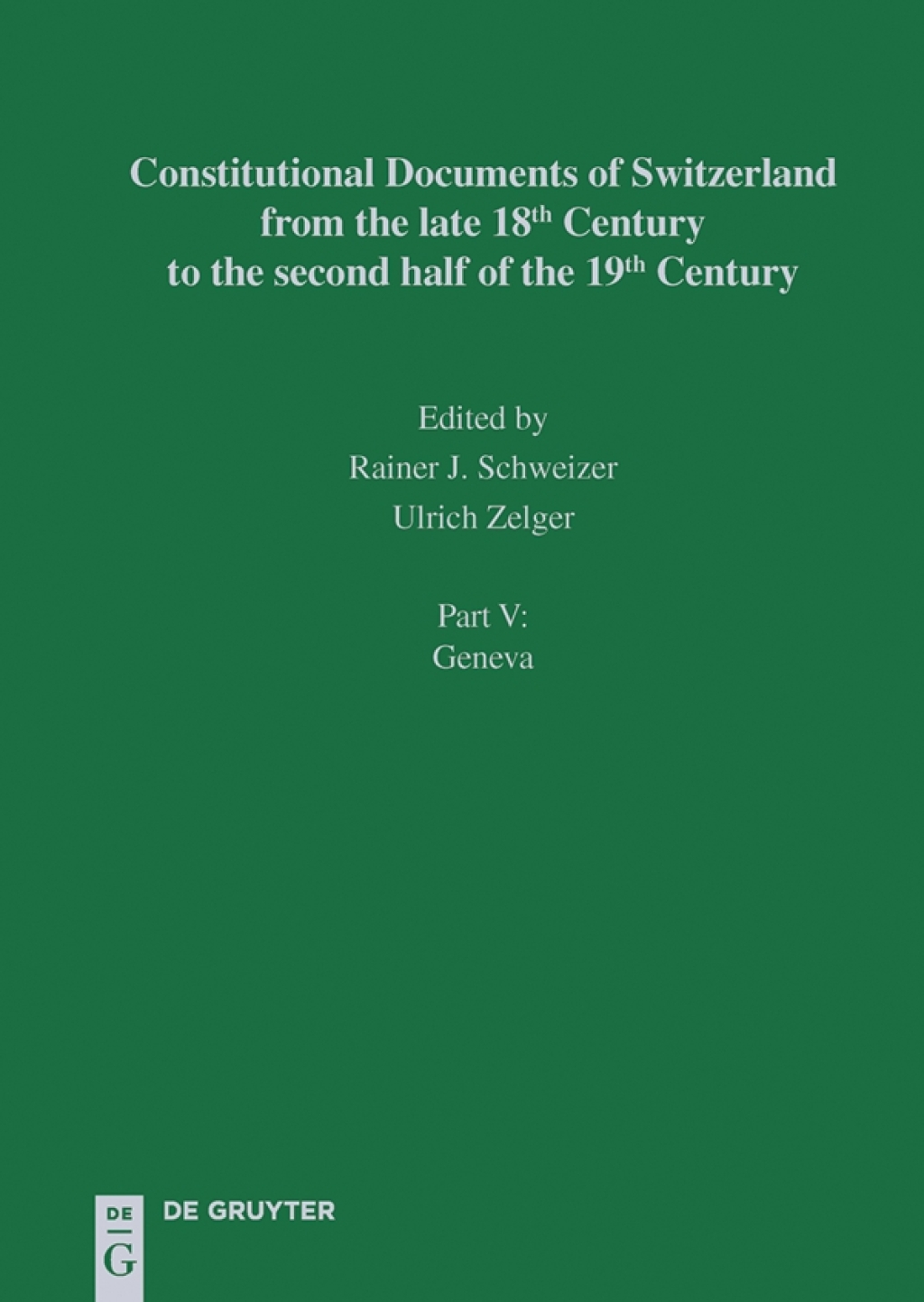 Geneva 1st Edition