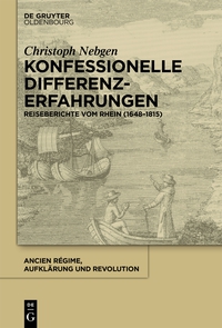 Imagen de portada: Konfessionelle Differenzerfahrungen 1st edition 9783110351590