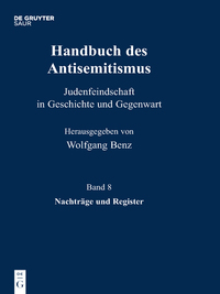 Cover image: Nachträge und Register 1st edition 9783110379327
