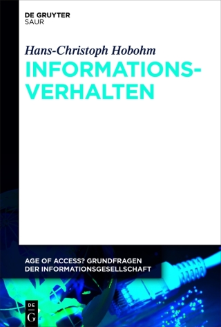 Cover image: Informationsverhalten 1st edition 9783110317848