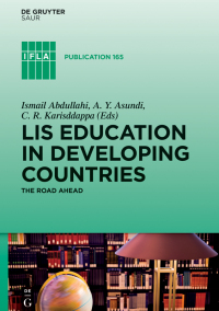 Imagen de portada: LIS Education in Developing Countries 1st edition 9783110355291