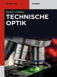 صورة الغلاف: Technische Optik 1st edition 9783110351309