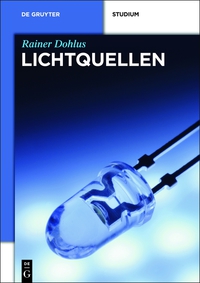 Imagen de portada: Lichtquellen 1st edition 9783110351316