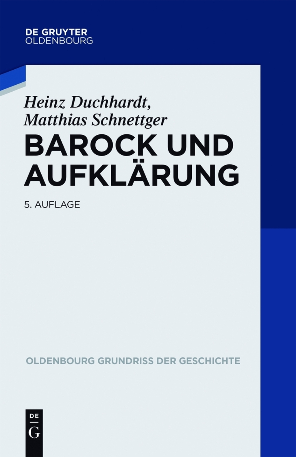 Barock und Aufklärung 5th Edition