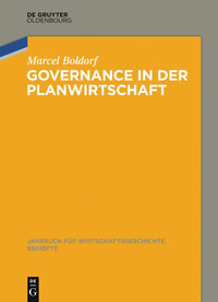 Cover image: Governance in der Planwirtschaft 1st edition 9783110355123