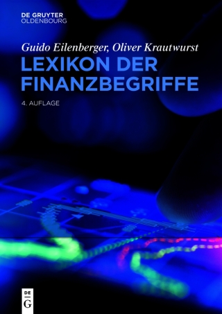 Cover image: Lexikon der Finanzbegriffe 4th edition 9783486585360