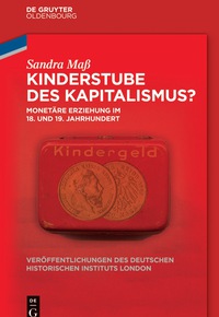 Omslagafbeelding: Kinderstube des Kapitalismus? 1st edition 9783110374391