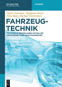 表紙画像: Fahrzeugtechnik 1st edition 9783486716207