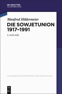 Titelbild: Die Sowjetunion 1917-1991 3rd edition 9783486718485