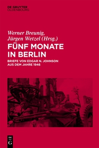 Cover image: Fünf Monate in Berlin 1st edition 9783486735666