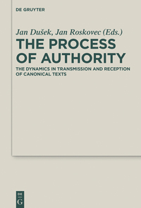 Cover image: The Process of Authority 1st edition 9783110376944
