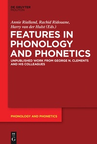 صورة الغلاف: Features in Phonology and Phonetics 1st edition 9783110378245