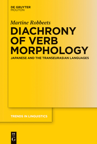 Immagine di copertina: Diachrony of Verb Morphology 1st edition 9783110378238