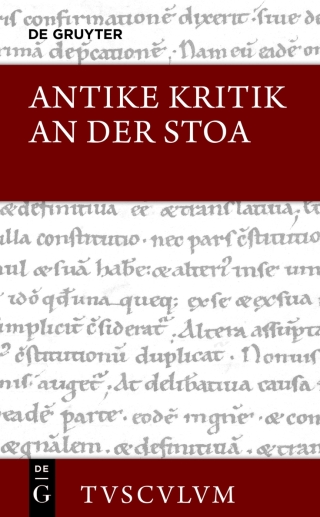 Cover image: Antike Kritik an der Stoa 1st edition 9783050062822