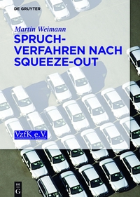 Cover image: Spruchverfahren nach Squeeze-Out 1st edition 9783110402506