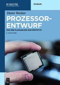 Cover image: Prozessorentwurf 2nd edition 9783110402964