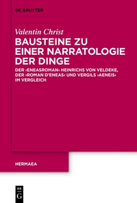 Cover image: Bausteine zu einer Narratologie der Dinge 1st edition 9783110400588