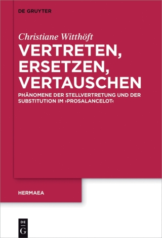 Cover image: Vertreten, Ersetzen, Vertauschen 1st edition 9783110400786