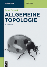Imagen de portada: Allgemeine Topologie 1st edition 9783110406177