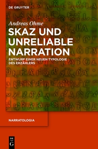 Cover image: Skaz und Unreliable Narration 1st edition 9783110403893