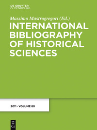 Cover image: 2011 1st edition 9783110407914