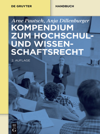 Cover image: Kompendium zum Hochschul- und Wissenschaftsrecht 2nd edition 9783110409420