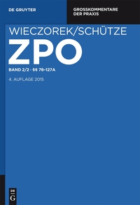 Cover image: §§ 78-127a 1st edition 9783110410860