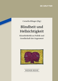 Cover image: Blindheit und Hellsichtigkeit 1st edition 9783050052304