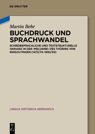 Imagen de portada: Buchdruck und Sprachwandel 1st edition 9783050060538
