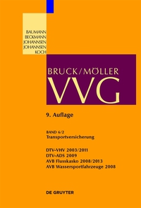 Imagen de portada: Transportversicherung §§ 130-141 1st edition 9783110412376