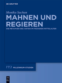 Imagen de portada: Mahnen und Regieren 1st edition 9783110412109