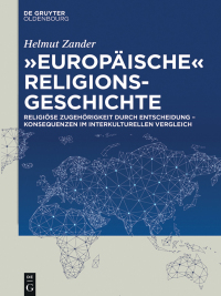 Imagen de portada: "Europäische" Religionsgeschichte 1st edition 9783110417838