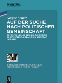 Cover image: Auf der Suche nach politischer Gemeinschaft 1st edition 9783110419771