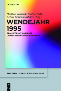 表紙画像: Wendejahr 1995 1st edition 9783110419962