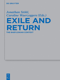 Imagen de portada: Exile and Return 1st edition 9783110417005