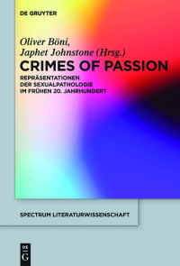 Imagen de portada: Crimes of Passion 1st edition 9783110419900