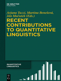 صورة الغلاف: Recent Contributions to Quantitative Linguistics 1st edition 9783110419870