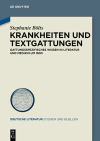Immagine di copertina: Krankheiten und Textgattungen 1st edition 9783110426366