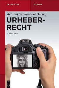 صورة الغلاف: Urheberrecht 5th edition 9783110401233